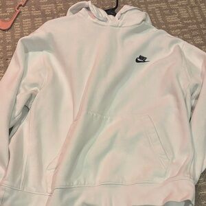 Nike White Pullover Hoodie